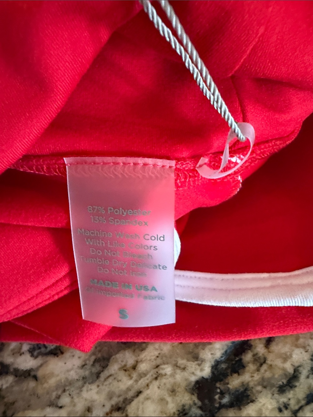 Bombshell Sportswear Red Power Line Shorts NWT Sz Small - Picture 8 of 8